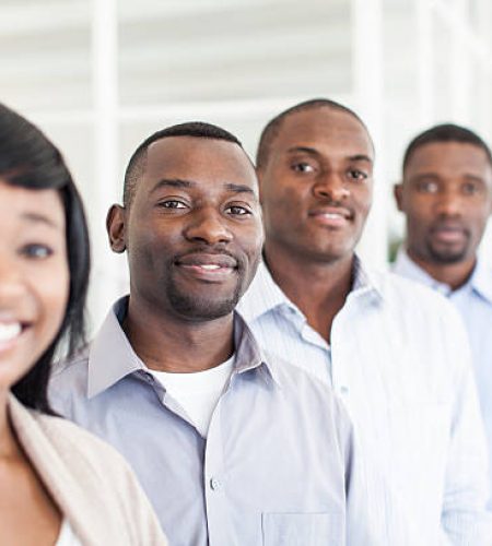 group photo of business partners, cape town, south africa